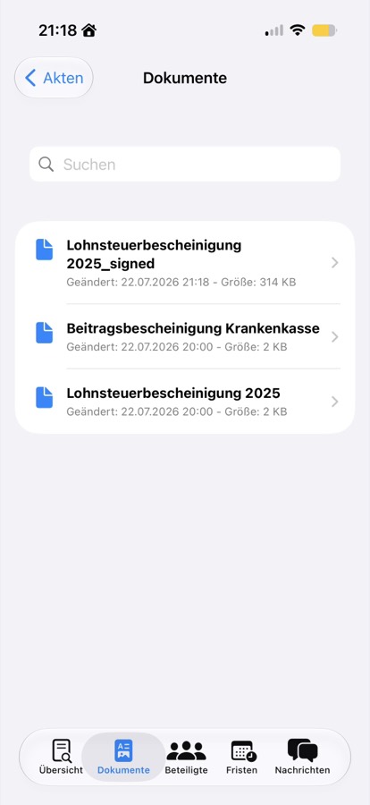Signierte Fassung – CSB-DMS